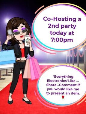 COHOSTING ELECTRONICS PARTY